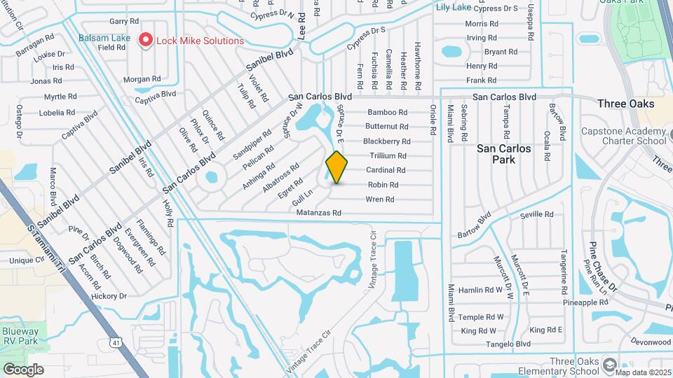 8198 Lark Ln Map and Location Details