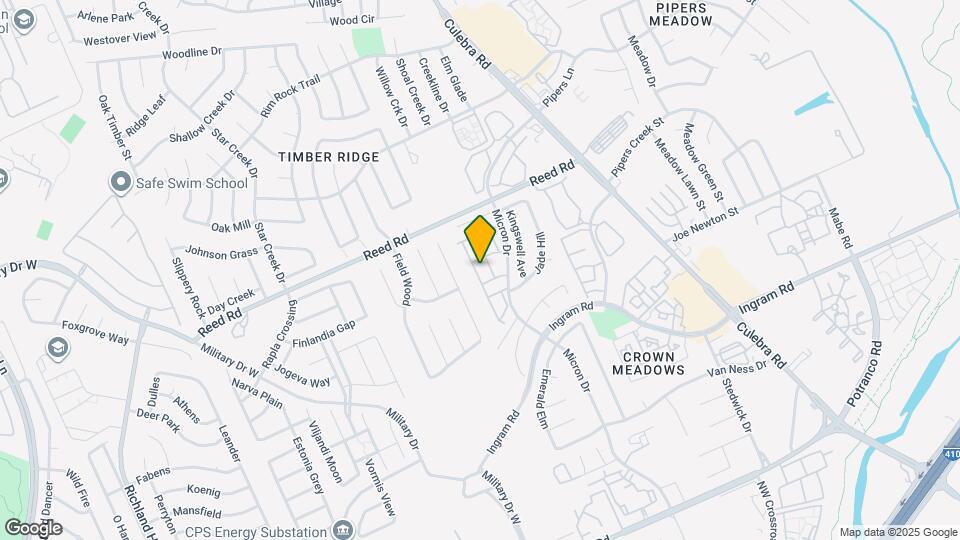 2622 Crown Hollow Map and Location Details