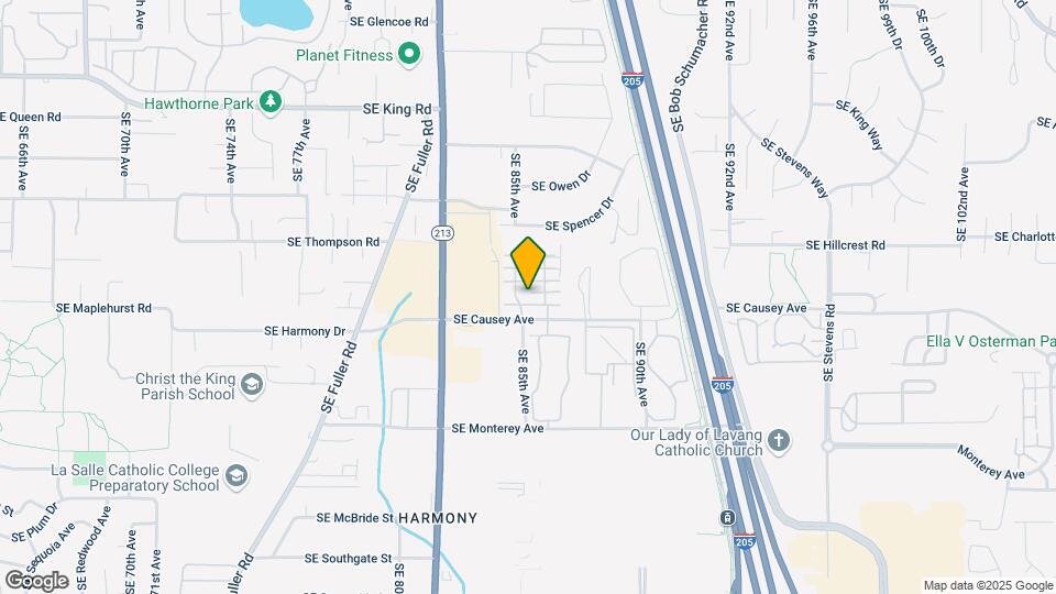 11228 SE Causey Cir Map and Location Details