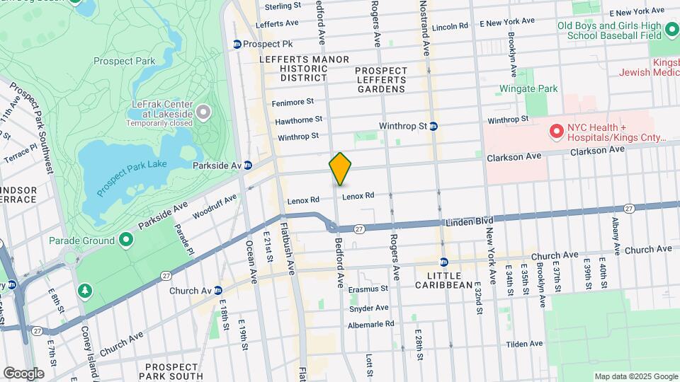 2075 Bedford Ave Map and Location Details