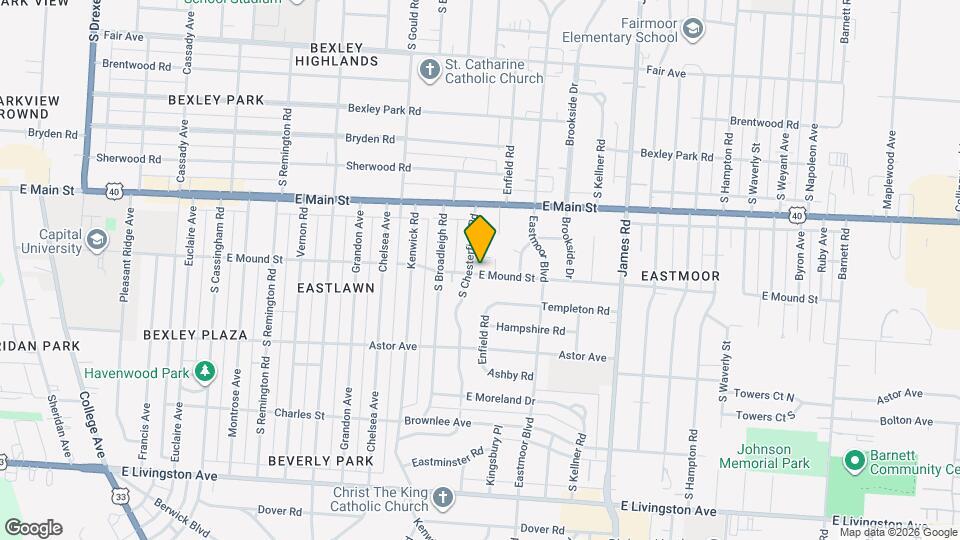 774 S Chesterfield Rd Map and Location Details
