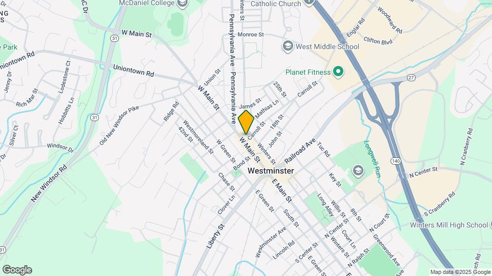 82 W Main St Map and Location Details