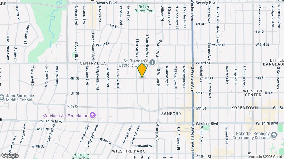401 Westminster Ave Mapa y Detalles de la Ubicación
