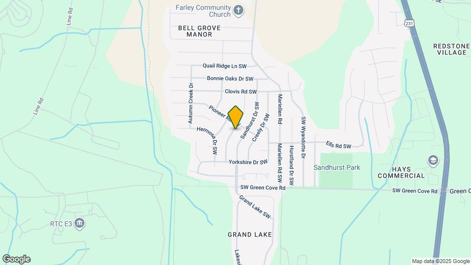 14005 Glenview Dr SW Map and Location Details