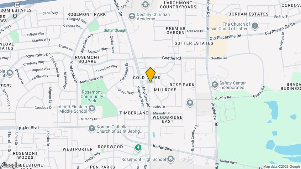 3661 Gold Creek Ln Map and Location Details