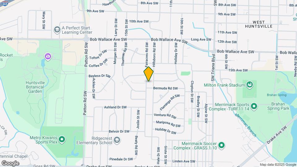 3009 Fairacres Rd SW Map and Location Details