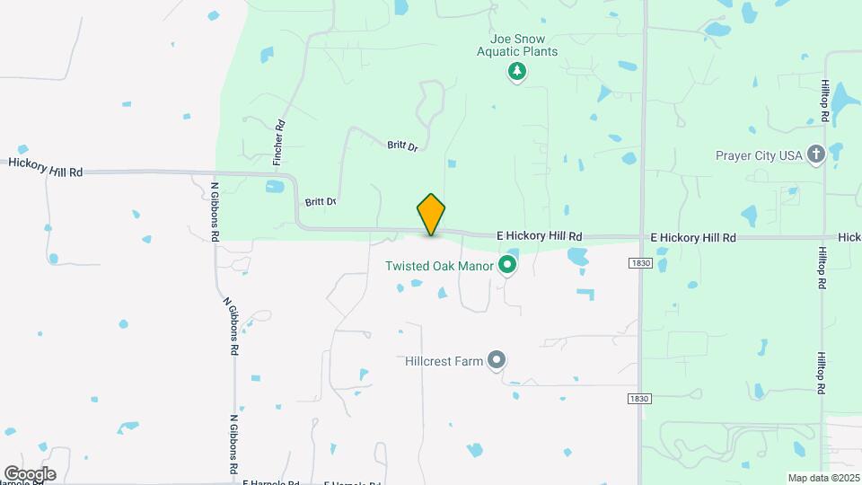 1604 E Hickory Hill Rd Map and Location Details