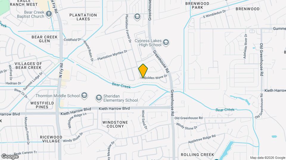 19315 Golden Wave Dr Map and Location Details