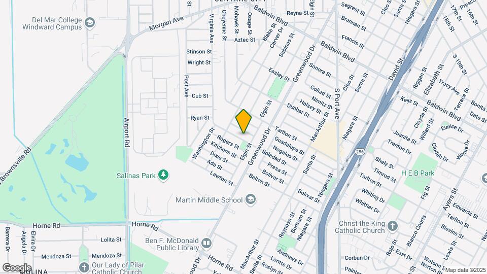 2734 Soledad St Map and Location Details