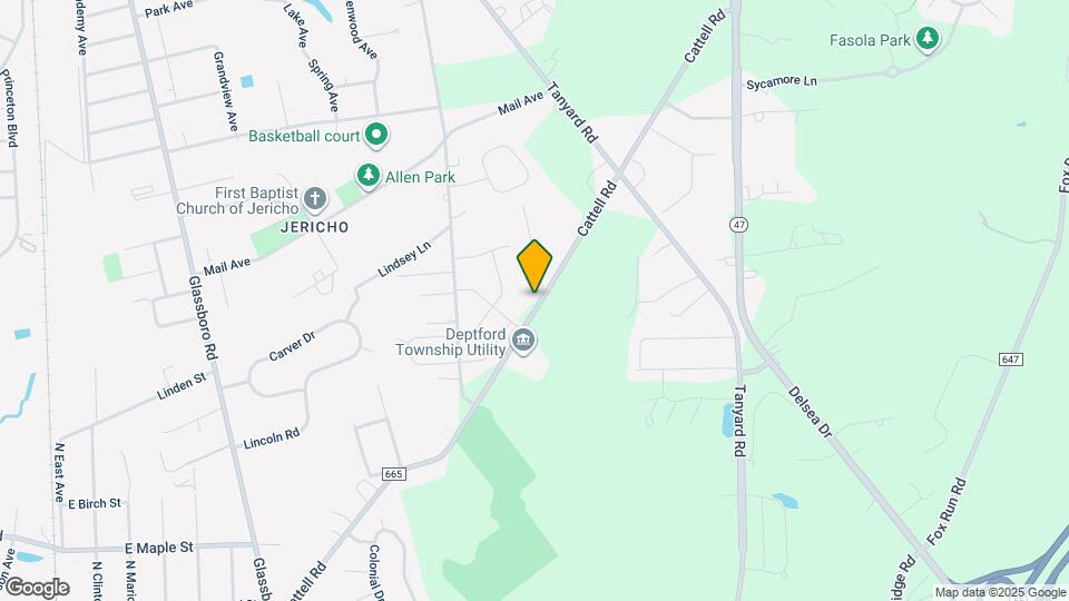 903 Cattell Rd Map and Location Details