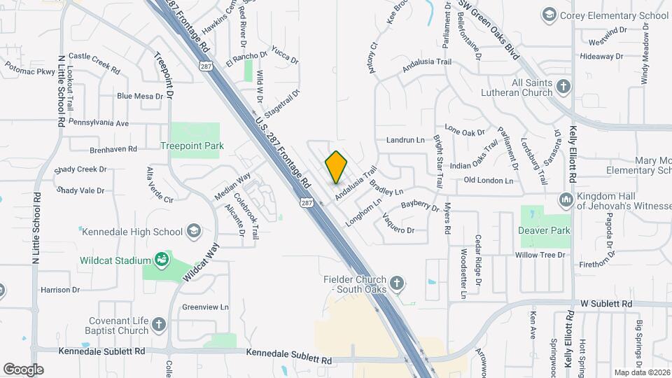 5626 Chimney Rock Dr Map and Location Details