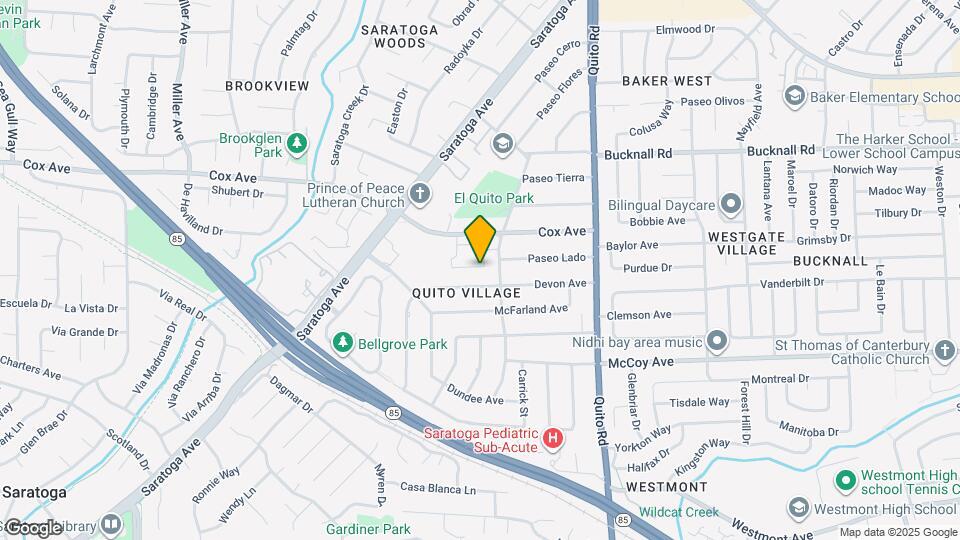 10440 Elm Cir Map and Location Details