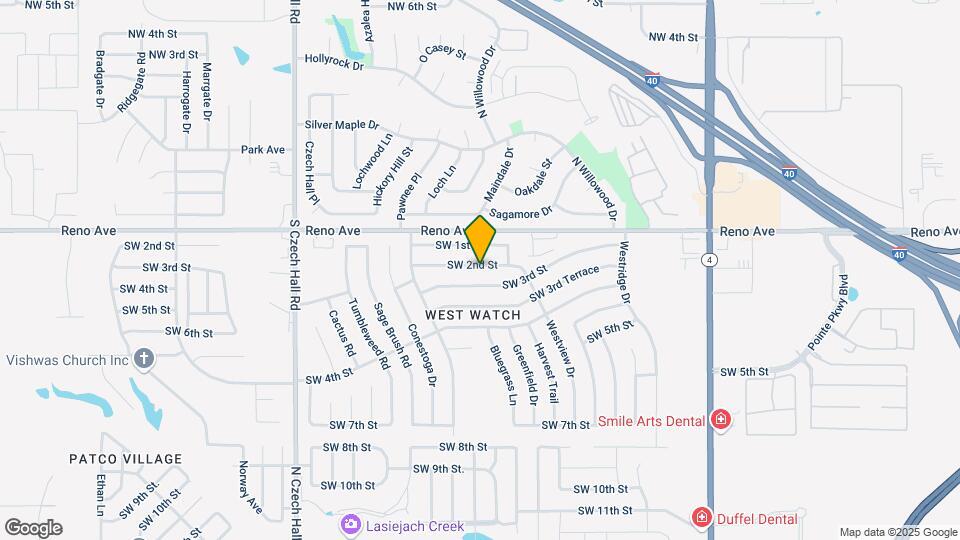 11832 SW 2nd St Map and Location Details