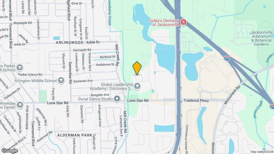 1699 Enclave Rd Map and Location Details