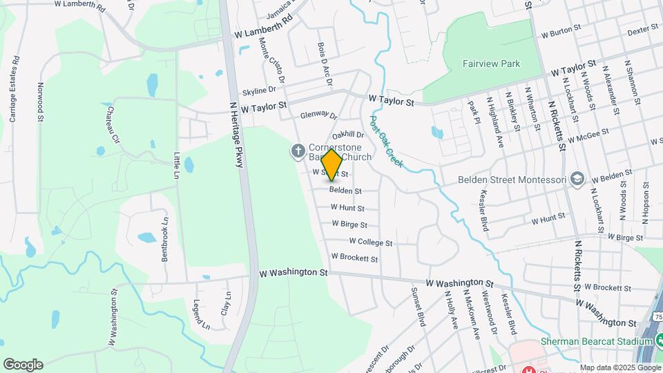 1811 Belden St Map and Location Details