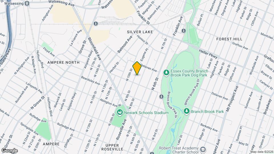 553 N 9th St Map and Location Details