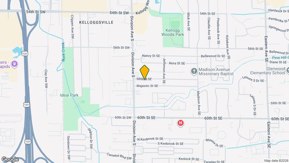 40 58th St SE Map and Location Details