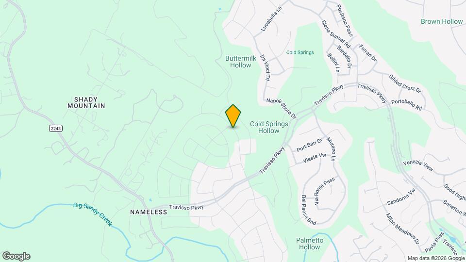 1709 Novara Trl Map and Location Details