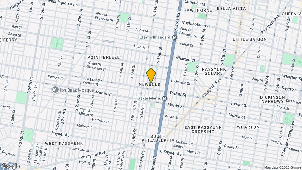 1535 S Hicks St Map and Location Details