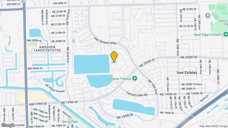20554 NE 6th Ct Map and Location Details