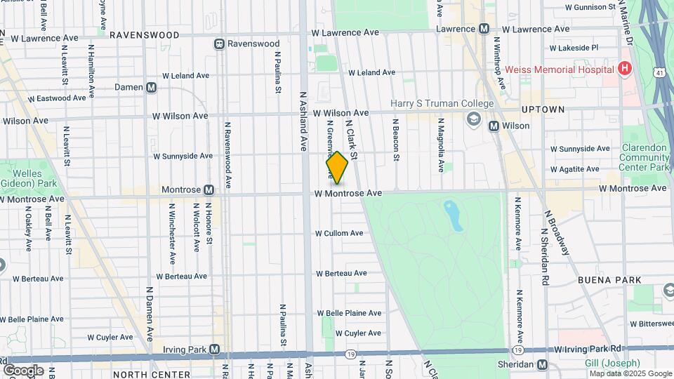 4405 N Greenview Ave Mapa y Detalles de la Ubicación