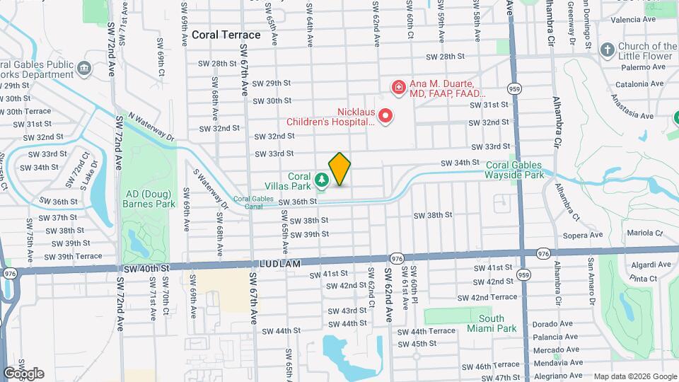 6334 SW 35th St Mapa y Detalles de la Ubicación