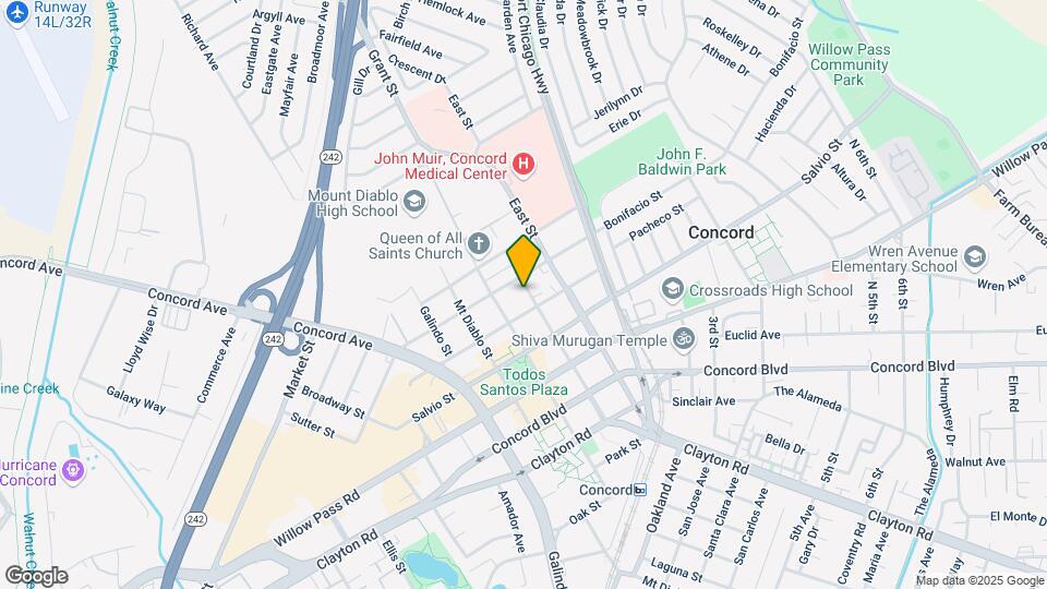 2155 Colfax St Mapa y Detalles de la Ubicación
