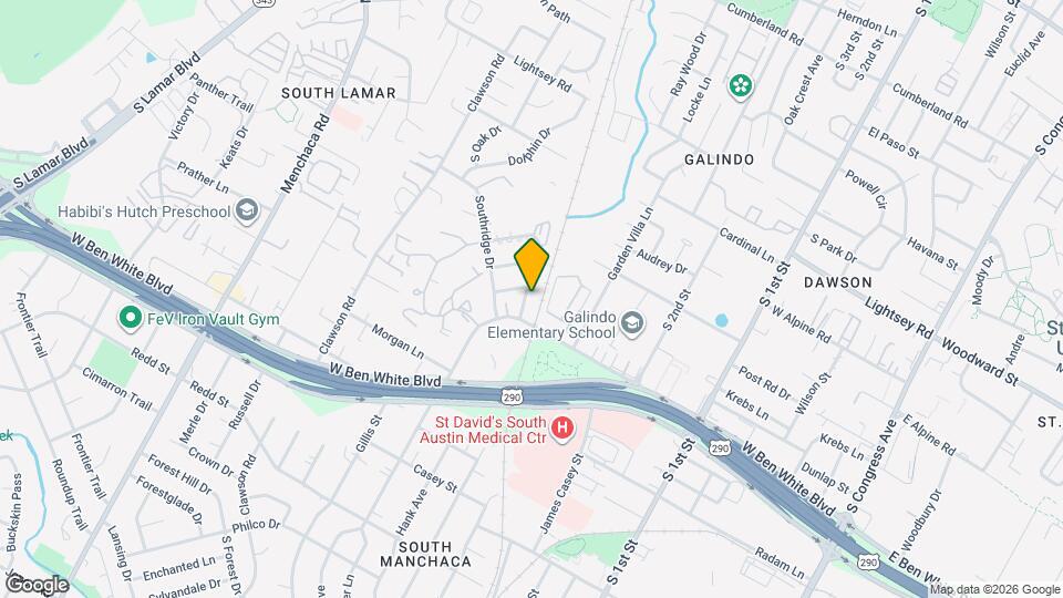 3818 Southway Dr Map and Location Details