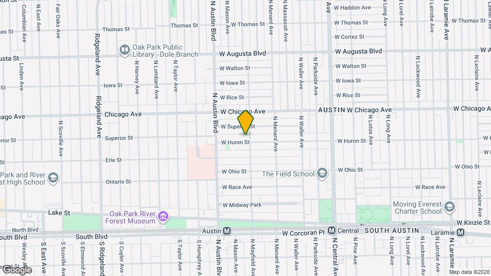 5906 W Huron St, Unit 2 Mapa y Detalles de la Ubicación