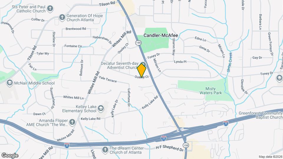 2463 Ousley Ct, Unit 104 Map and Location Details