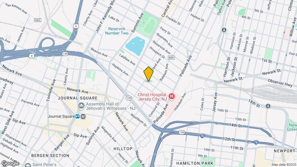 71 Beacon Ave Map and Location Details