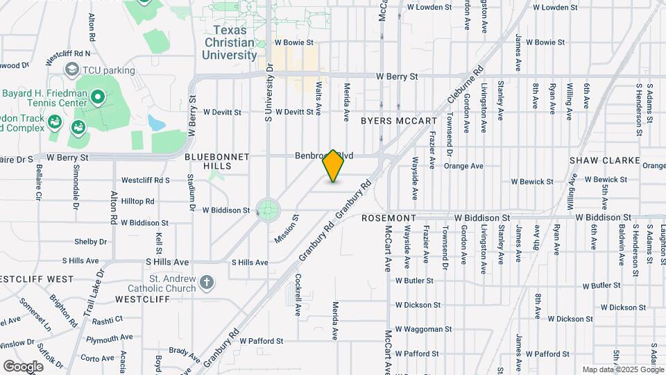 2712 W Bewick St Map and Location Details