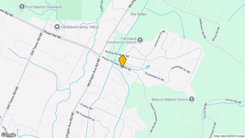 1821 Preservation Drive NE Map and Location Details