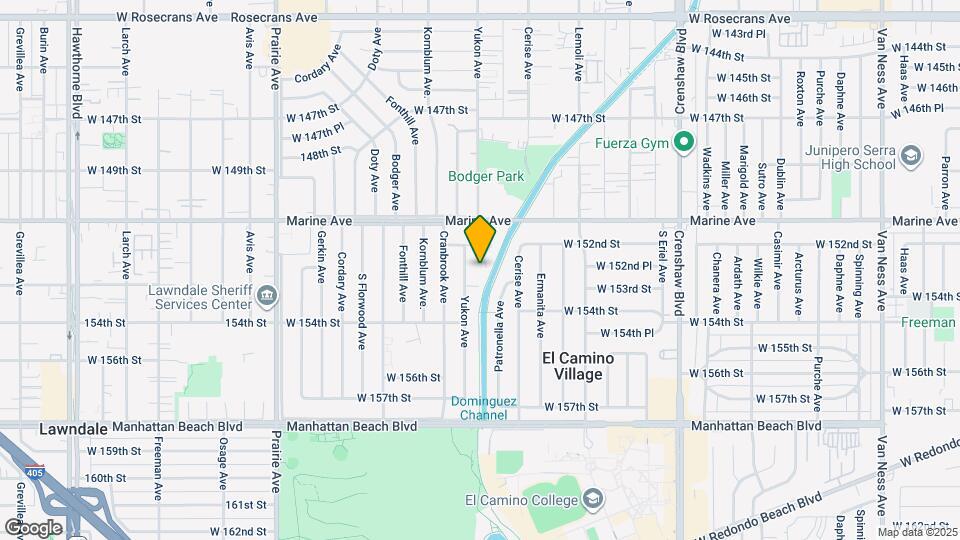 15221 Polly Ave Map and Location Details