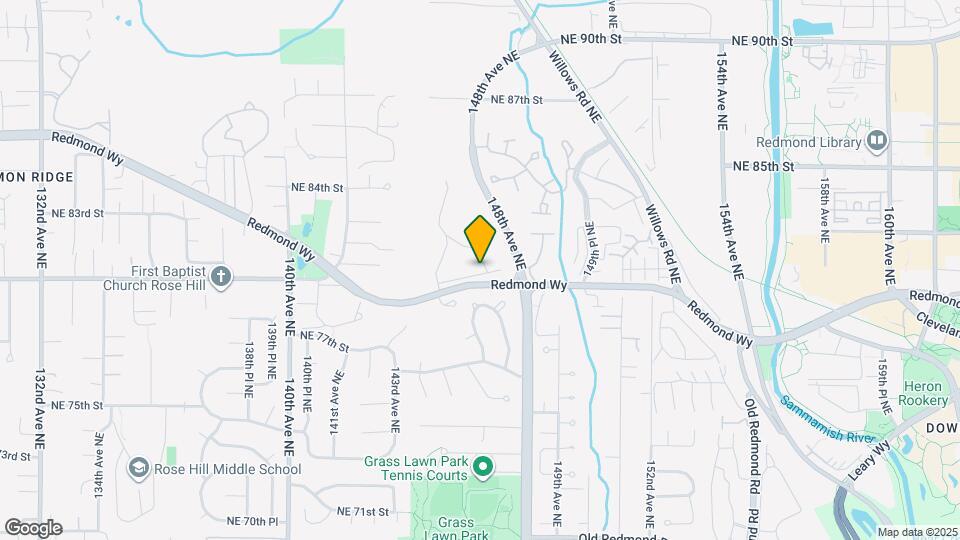 14632 NE 80th Pl Map and Location Details