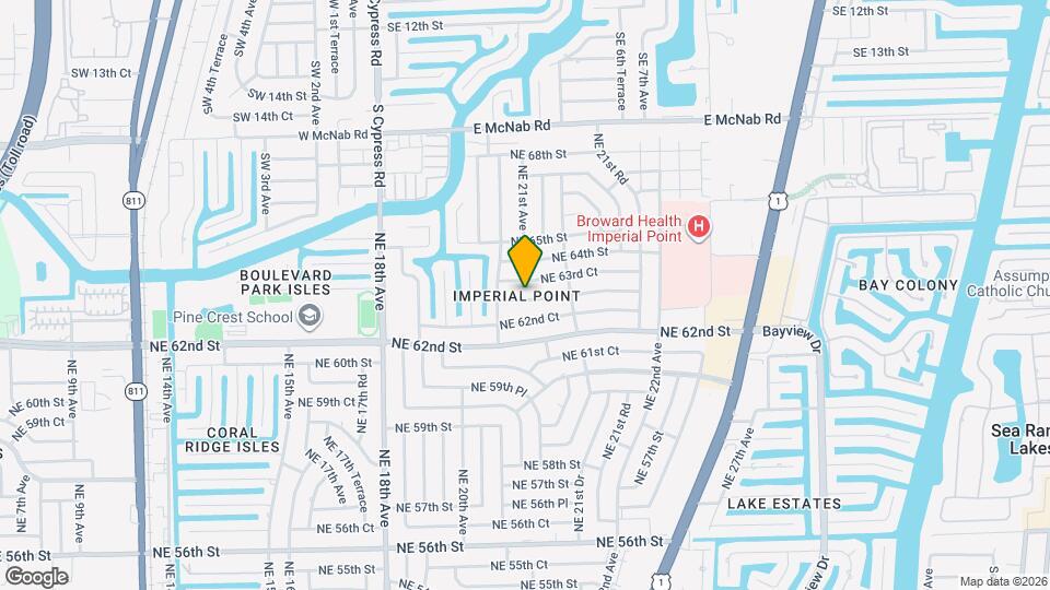 2101 NE 63rd St Map and Location Details