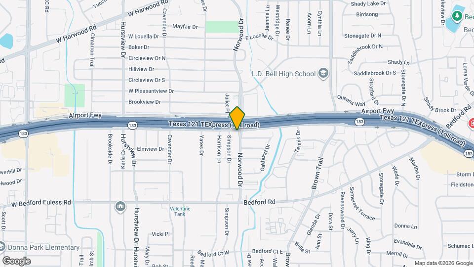 1437 Norwood Dr Map and Location Details