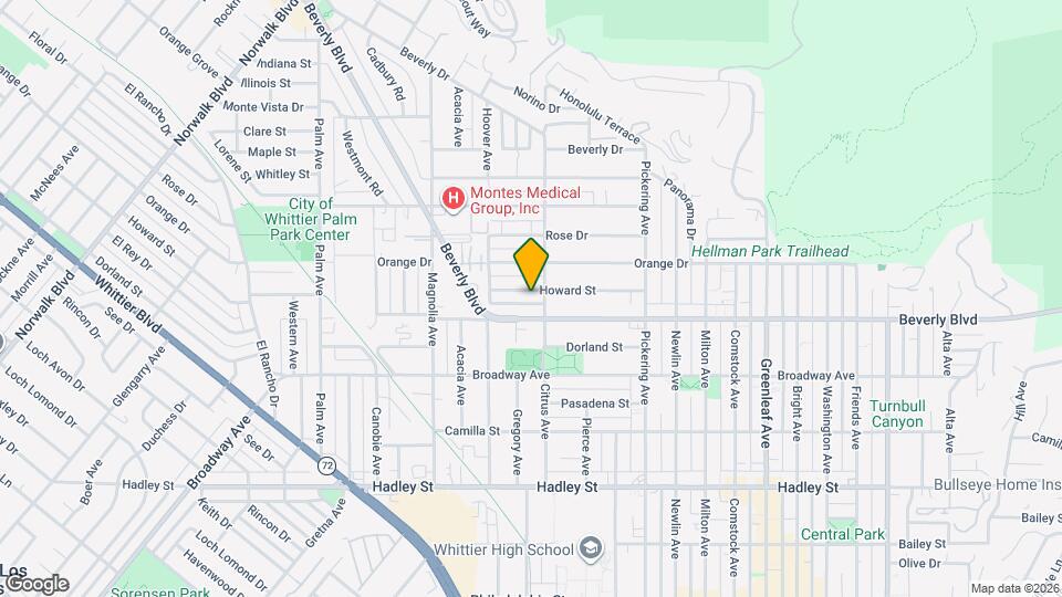 12216 Howard St Map and Location Details