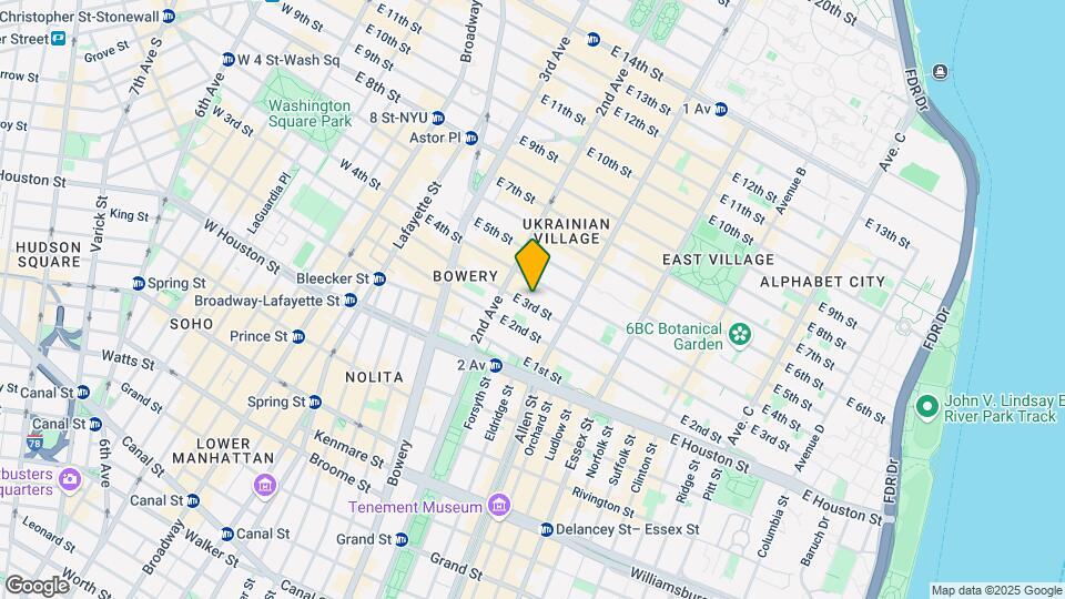 65 E 3rd St Map and Location Details