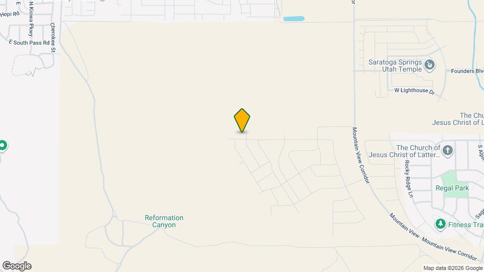 1376 W Mahogany St Mapa y Detalles de la Ubicación