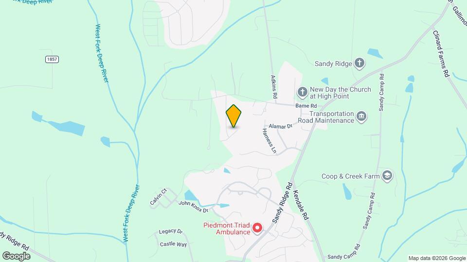 2055 Cold Creek Ct Map and Location Details