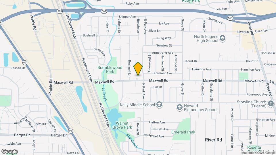 1025 Maxwell Rd Map and Location Details