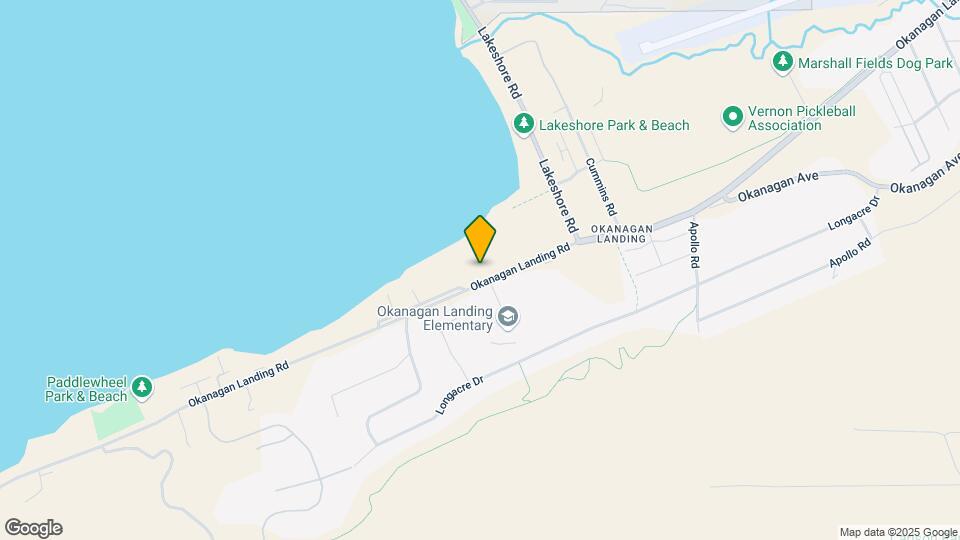 7343 Okanagan Landing Rd Map and Location Details