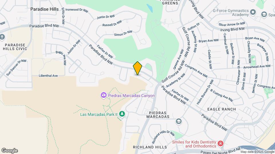4968 Quail Ridge Dr NW Map and Location Details