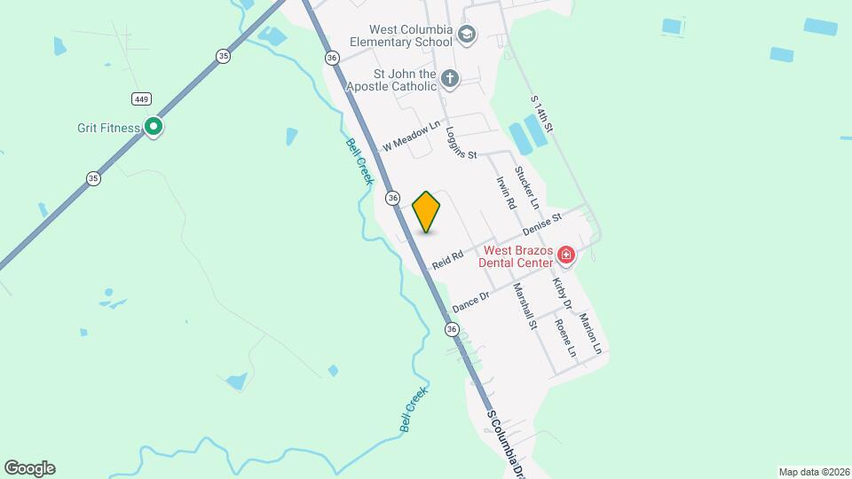 1501 S Columbia Dr Map and Location Details