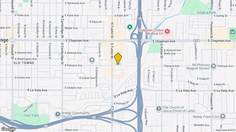 1734-1742 E Palmyra Ave Map and Location Details