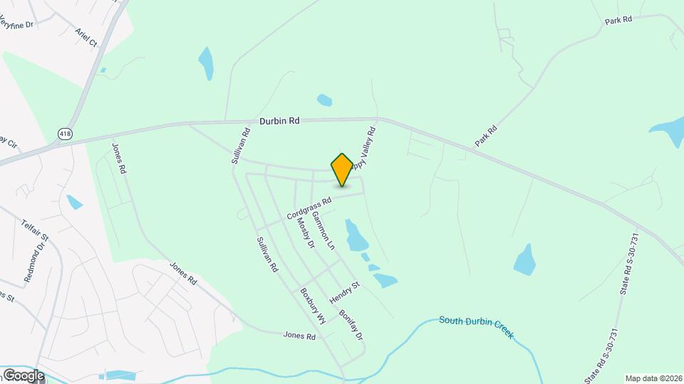 601 Cordgrass Rd Mapa y Detalles de la Ubicación