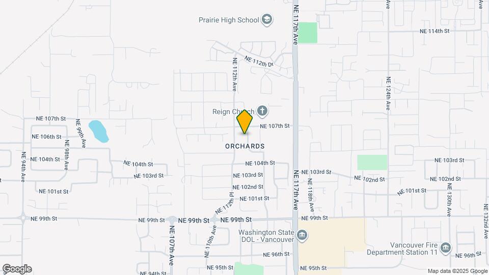 10516 NE 113th Ave Map and Location Details