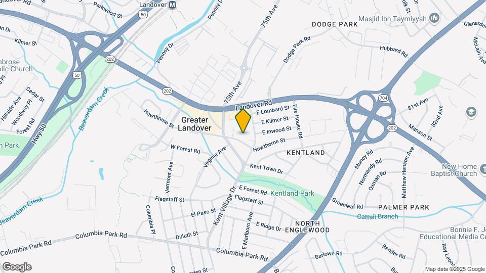6950-6954 Hawthorne St Mapa y Detalles de la Ubicación