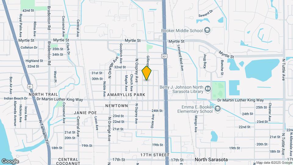 2919 Gillespie Ave, Unit 2919 Map and Location Details